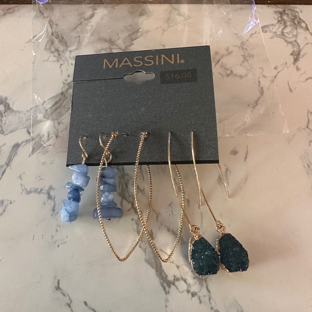Massini earrings set